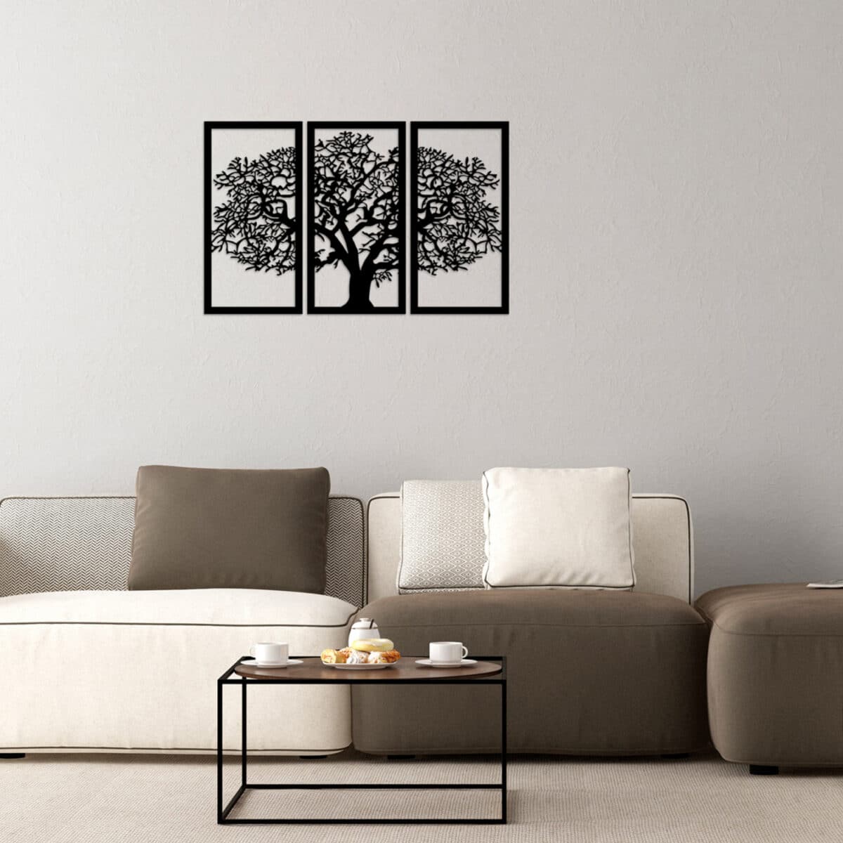 ΔΙΑΚΟΣΜΗΤΙΚΟ ΤΟΙΧΟΥ ΞΥΛΙΝΟ ΜΑΥΡΟ ΔΕΝΤΡΟ 105Χ66 HM7221 - Image 3