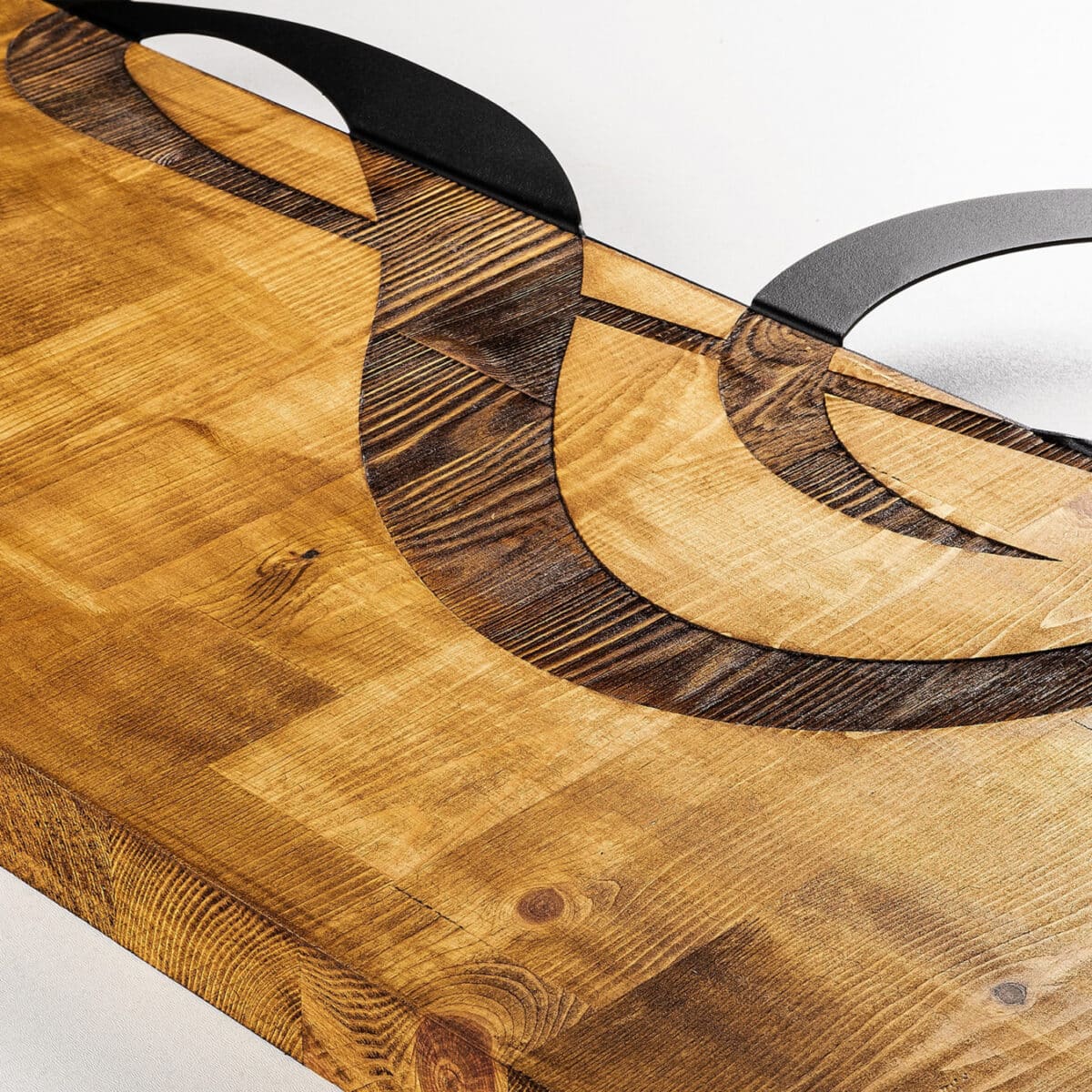 ΔΙΑΚΟΣΜΗΤΙΚΟ ΤΟΙΧΟΥ ΞΥΛΙΝΟ ΜΕ ΜΕΤΑΛΛΙΚO ΚΛΕΙΔΙ ΤΟΥ ΣΟΛ HM7222 39x58 εκ. - Image 3