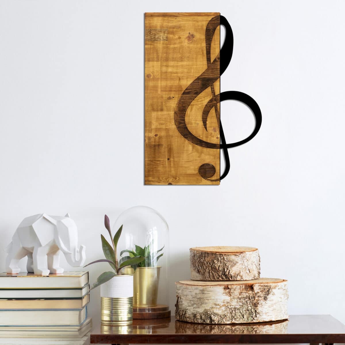 ΔΙΑΚΟΣΜΗΤΙΚΟ ΤΟΙΧΟΥ ΞΥΛΙΝΟ ΜΕ ΜΕΤΑΛΛΙΚO ΚΛΕΙΔΙ ΤΟΥ ΣΟΛ HM7222 39x58 εκ. - Image 4