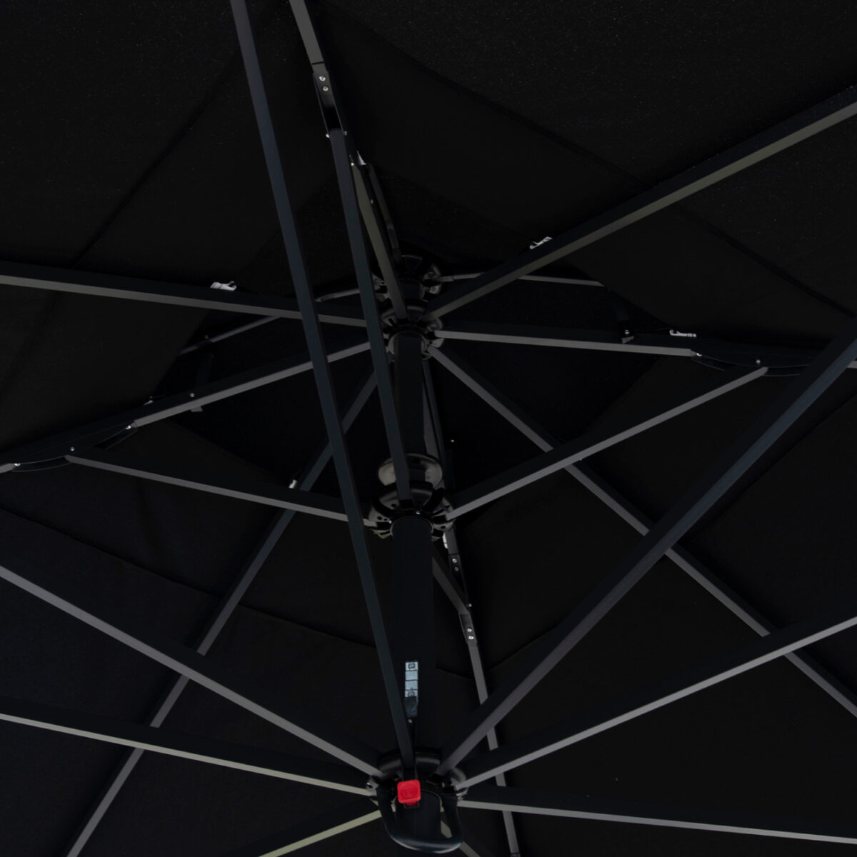 ΕΠΑΓΓΕΛΜΑΤΙΚΗ ΟΜΠΡΕΛΑ ALU ΤΗΛΕΣΚΟΠΙΚΗ HM6031.03 4x4x2,95-4Μ ΜΕ ΜΑΥΡΟ ΑΚΡΥΛΙΚΟ ΠΑΝΙ - Image 5