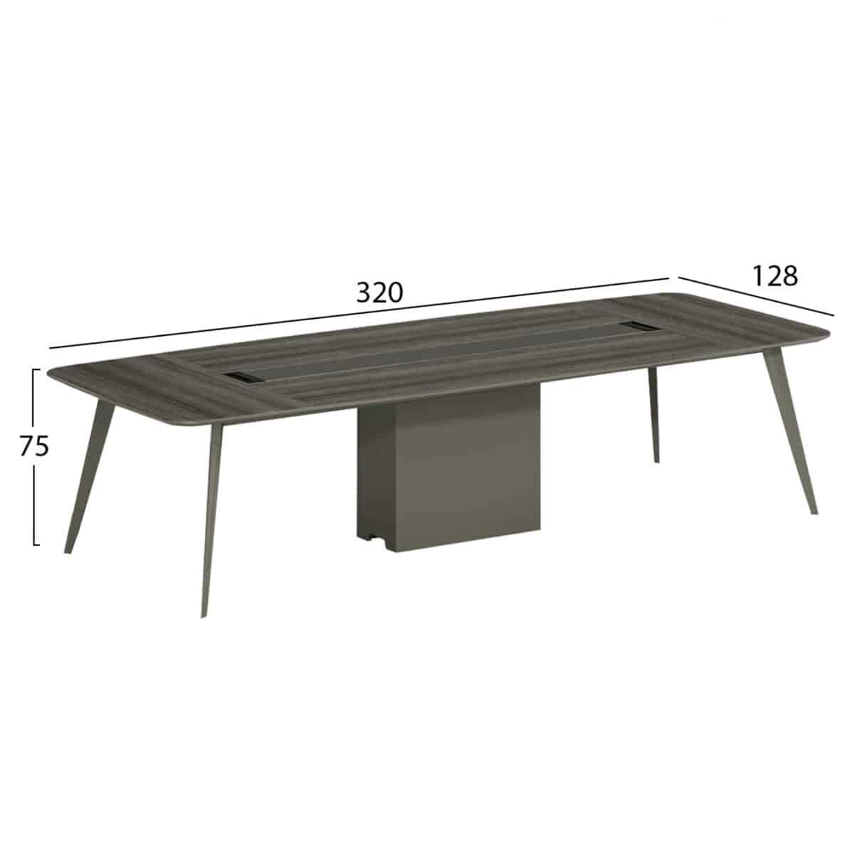 ΕΠΑΓΓΕΛΜΑΤΙΚΟ ΓΡΑΦΕΙΟ ΣΥΝΕΔΡΙΑΣΕΩΝ LUX SERIES ΣΤΑΧΤI ΜΟΚΑ 320Χ128Χ75Yεκ. HM2124 - Image 2