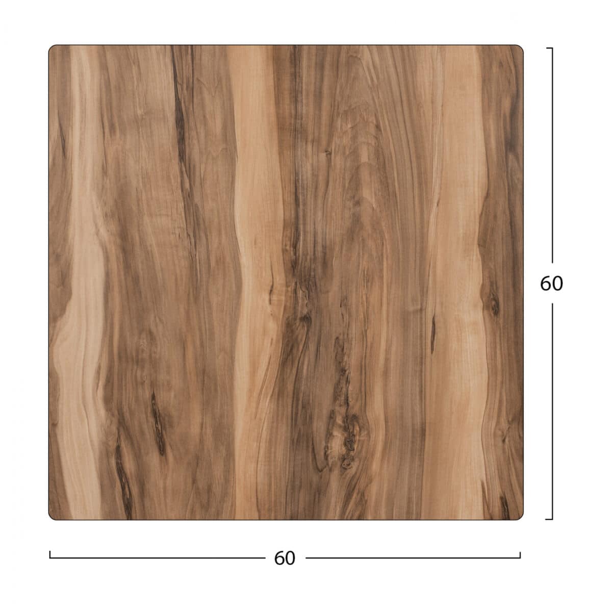 ΕΠΙΦΑΝΕΙΑ ΤΡΑΠΕΖΙΟΥ HPL HM5837.10 INDIAN SHESHAM 60x60 εκ. ΠΑΧΟΥΣ 12mm. - Image 2