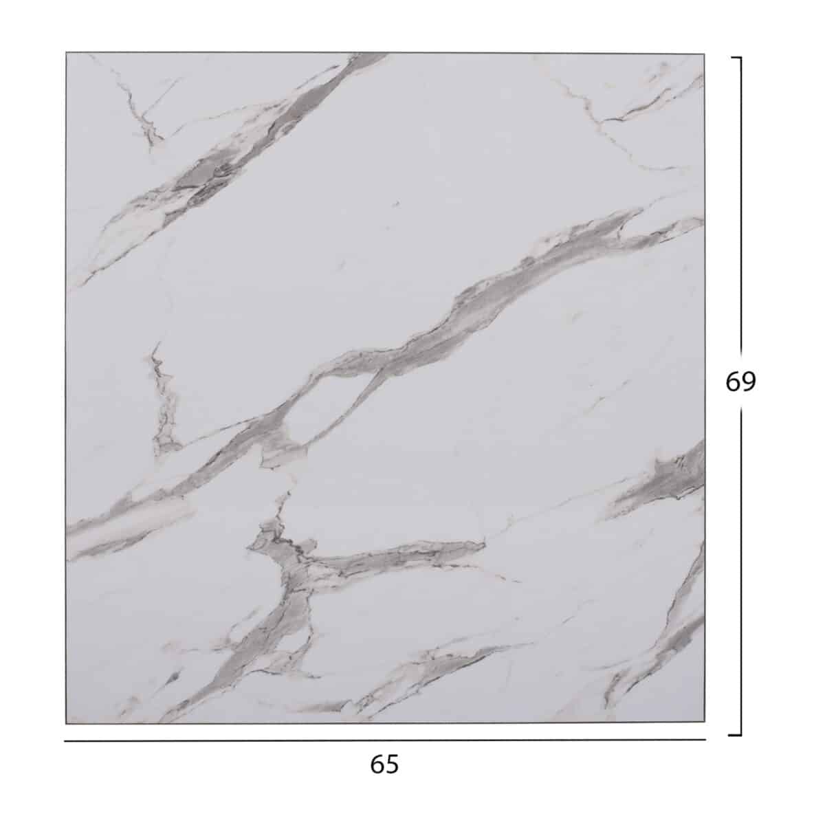 ΕΠΙΦΑΝΕΙΑ ΤΡΑΠΕΖΙΟΥ HPL MARBLE WHITE-GREY 5145 HM5827.11 65X69 - Image 2