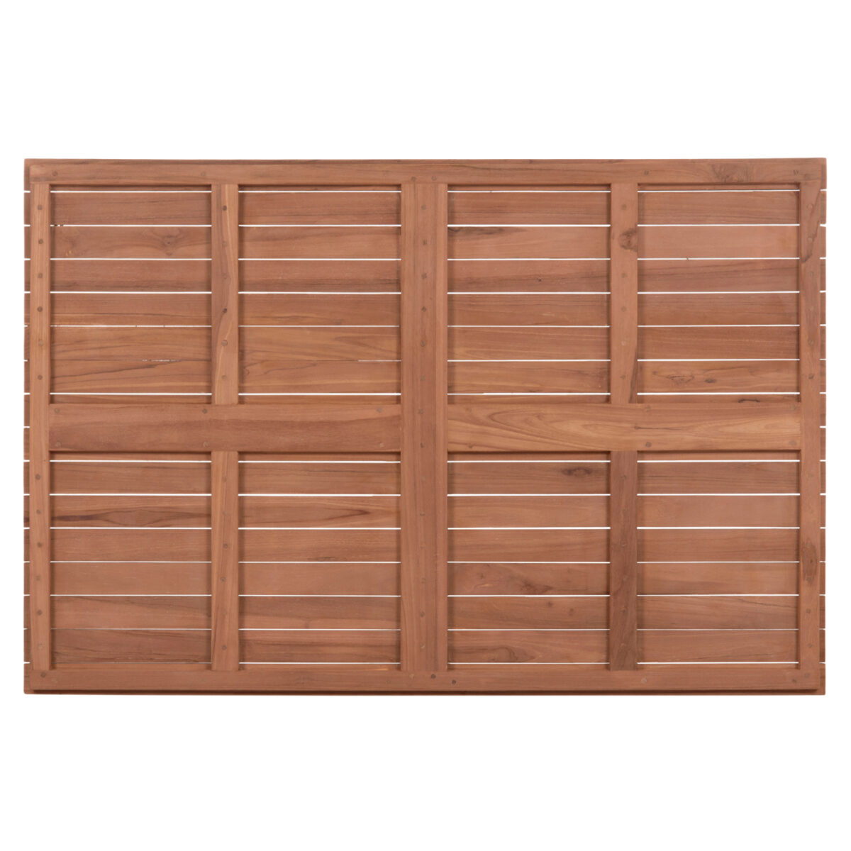 ΕΠΙΦΑΝΕΙΑ ΤΡΑΠΕΖΙΟΥ ΟΡΘΟΓΩΝΙΑ HM18138 ΞΥΛΟ TEAK--ΦΥΣΙΚΟ 120x80x4(πάχος)εκ. - Image 9