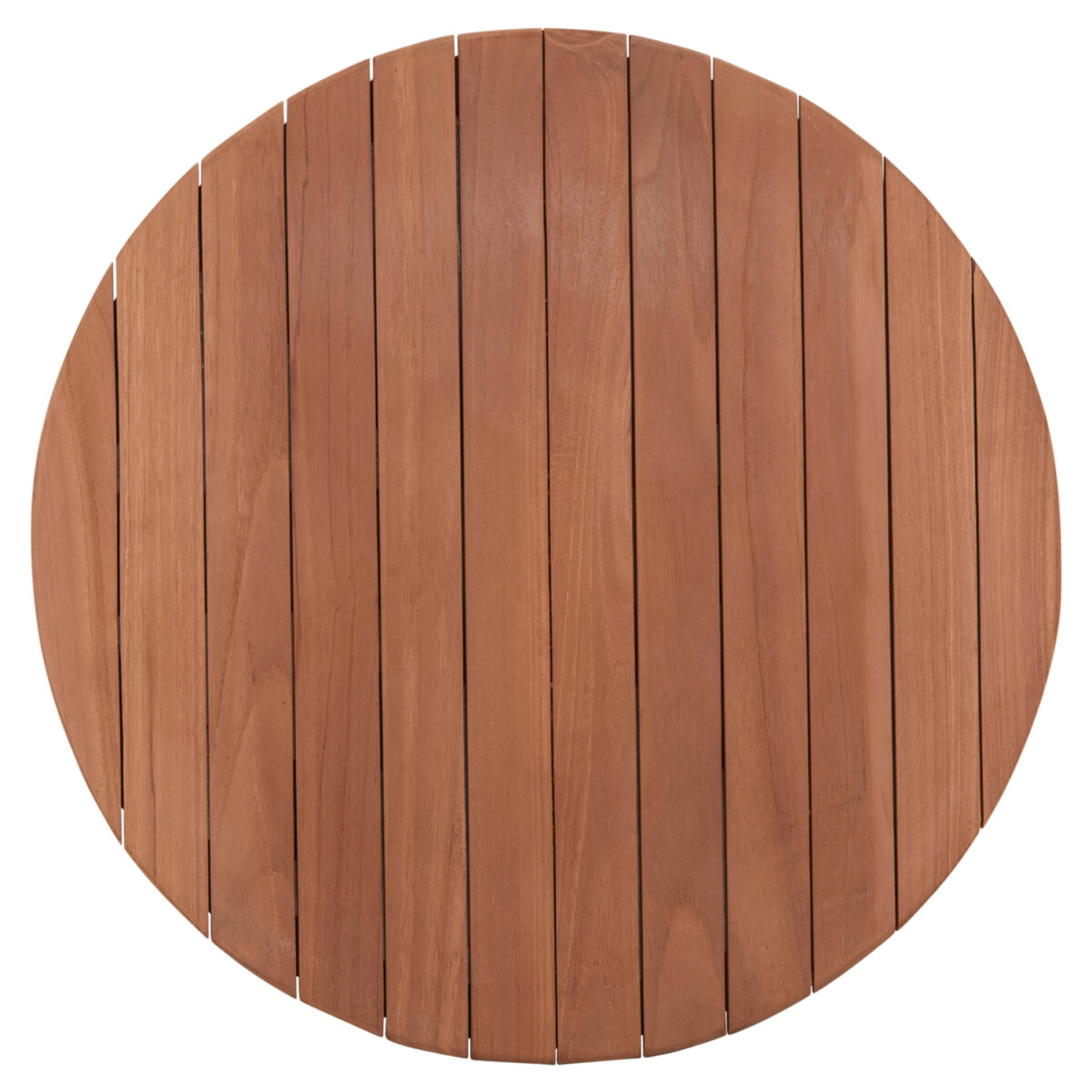 ΕΠΙΦΑΝΕΙΑ ΤΡΑΠΕΖΙΟΥ ΣΤΡΟΓΓΥΛΗ HM18132 ΞΥΛΟ TEAK--ΦΥΣΙΚΟ Φ60x4(πάχος)εκ. - Image 3