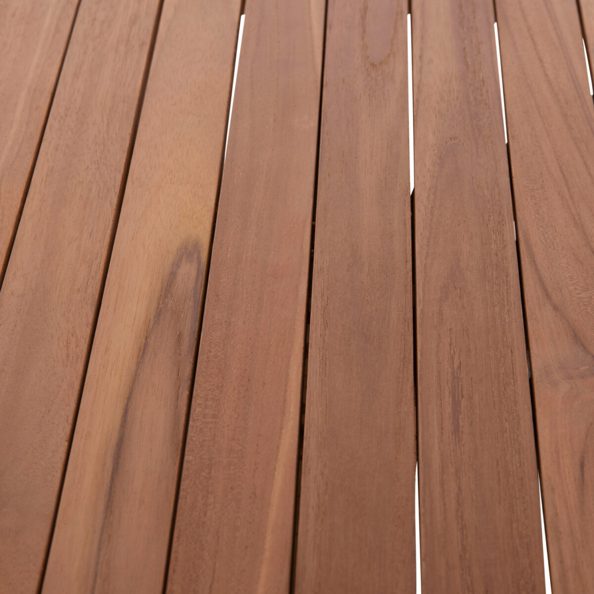 ΕΠΙΦΑΝΕΙΑ ΤΡΑΠΕΖΙΟΥ ΣΤΡΟΓΓΥΛΗ HM18133 ΞΥΛΟ TEAK--ΦΥΣΙΚΟ Φ70x4(πάχος)εκ. - Image 4