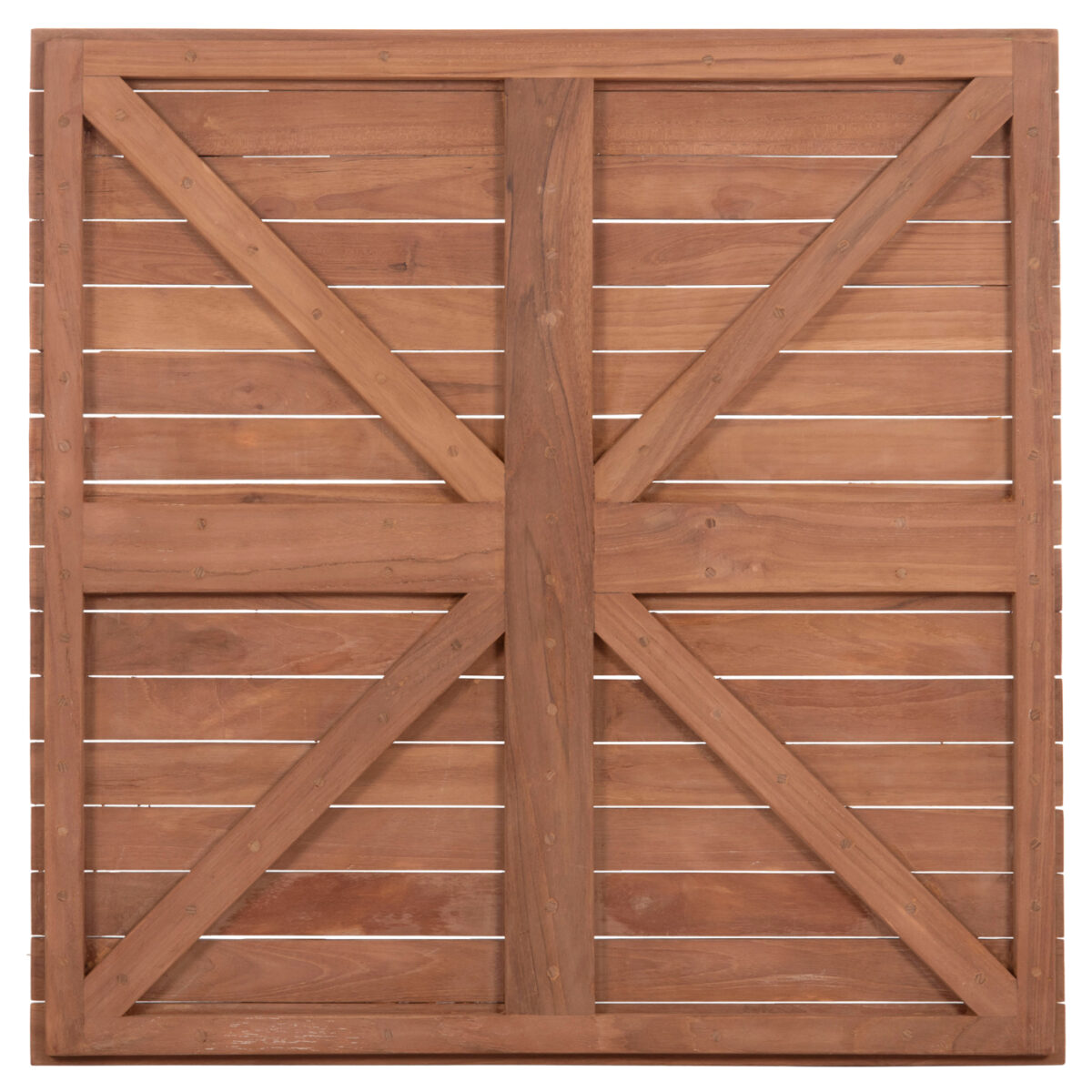 ΕΠΙΦΑΝΕΙΑ ΤΡΑΠΕΖΙΟΥ ΤΕΤΡΑΓΩΝΗ HM18137 ΞΥΛΟ TEAK--ΦΥΣΙΚΟ 80x80x4(πάχος)εκ. - Image 8