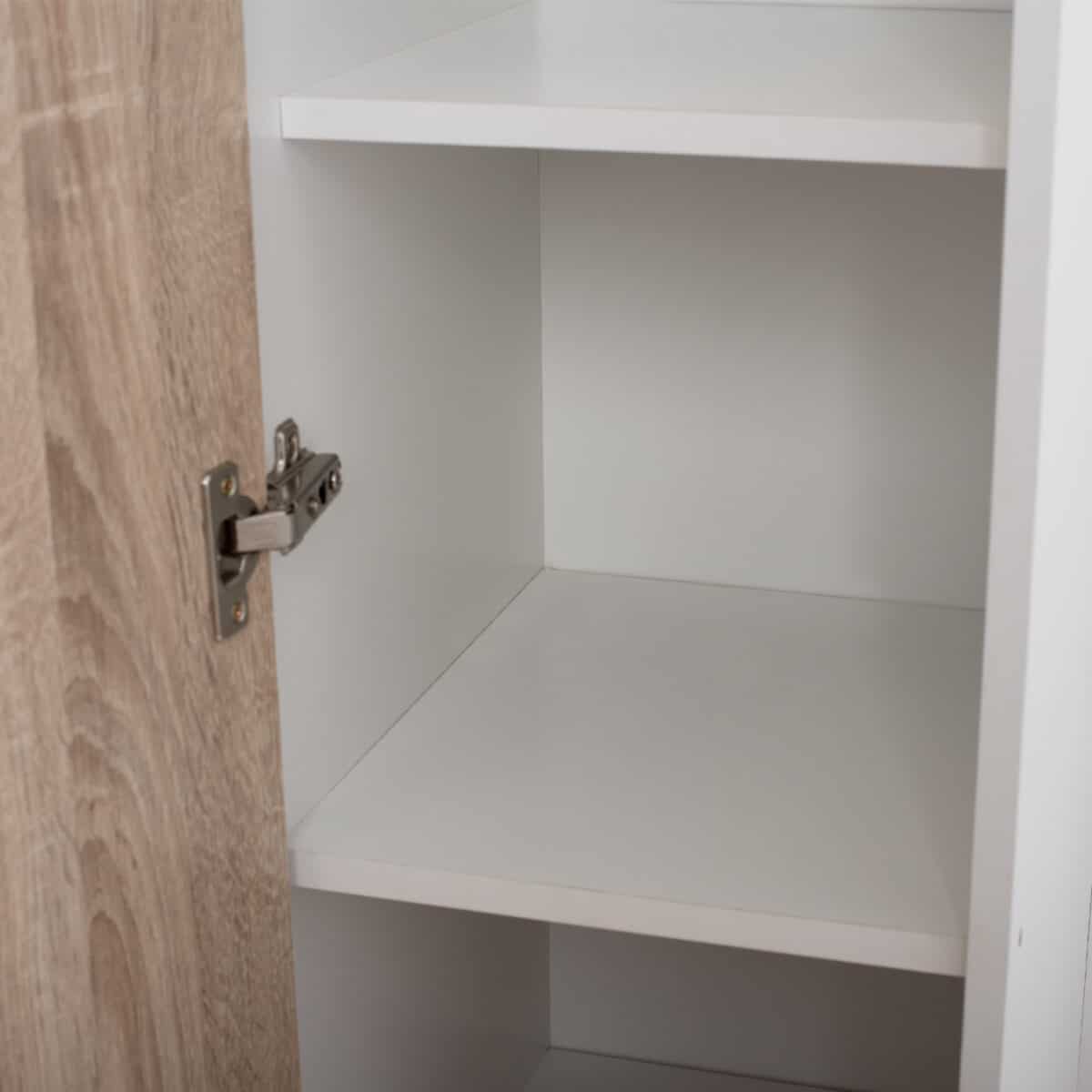 ΕΠΙΠΛΟ ΕΙΣΟΔΟΥ ΜΕ ΚΑΘΡΕΠΤΗ JANICE HM2264 SONAMA ΛΕΥΚΟ 70x37x181 εκ. - Image 9