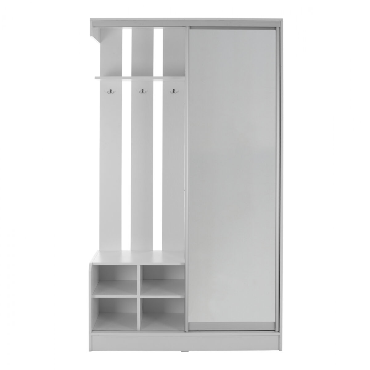 ΕΠΙΠΛΟ ΕΙΣΟΔΟΥ ΜΕ ΣΥΡΟΜΕΝΗ ΝΤΟΥΛΑΠΑ Κ ΚΑΘΡΕΦΤΗ DULCE ΛΕΥΚΟ HM2424.03 118x45x210 εκ. - Image 4