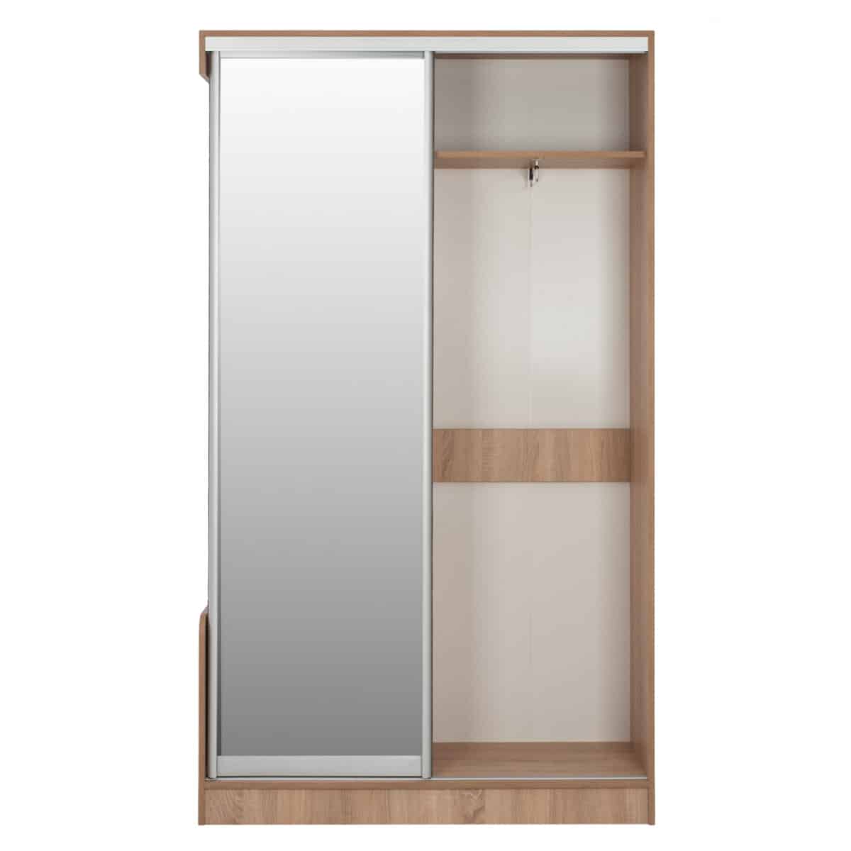 ΕΠΙΠΛΟ ΕΙΣΟΔΟΥ ΜΕ ΣΥΡΟΜΕΝΗ ΝΤΟΥΛΑΠΑ Κ ΚΑΘΡΕΦΤΗ DULCE SONAMA HM2424 120X45X210Yεκ. - Image 3