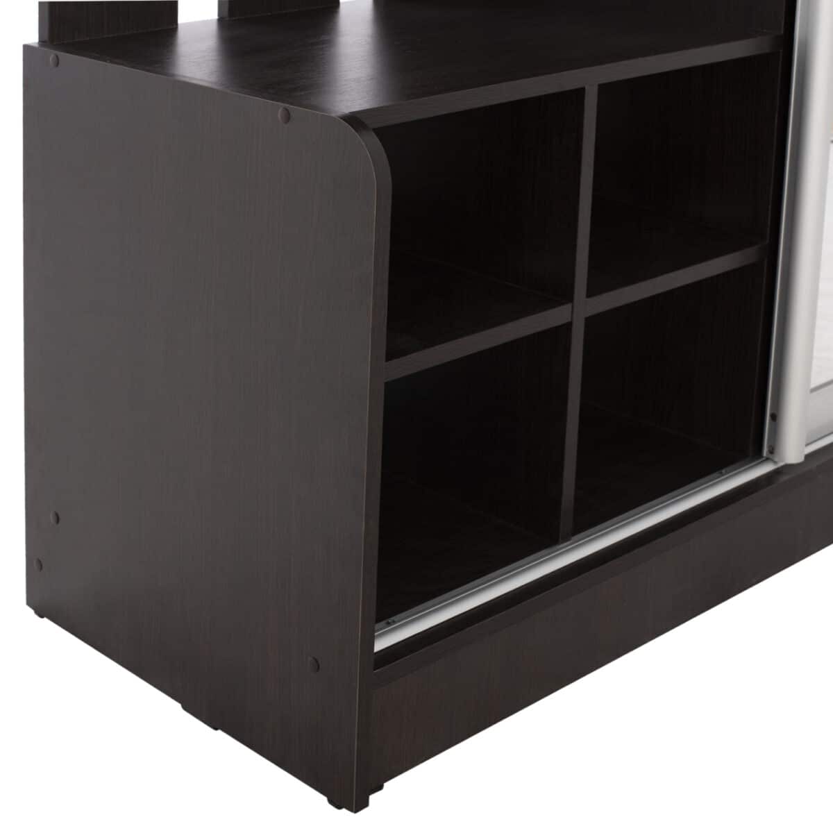 ΕΠΙΠΛΟ ΕΙΣΟΔΟΥ ΜΕ ΣΥΡΟΜΕΝΗ ΝΤΟΥΛΑΠΑ Κ ΚΑΘΡΕΦΤΗ DULCE WENGE HM2424.02 118X45X210Yεκ. - Image 5