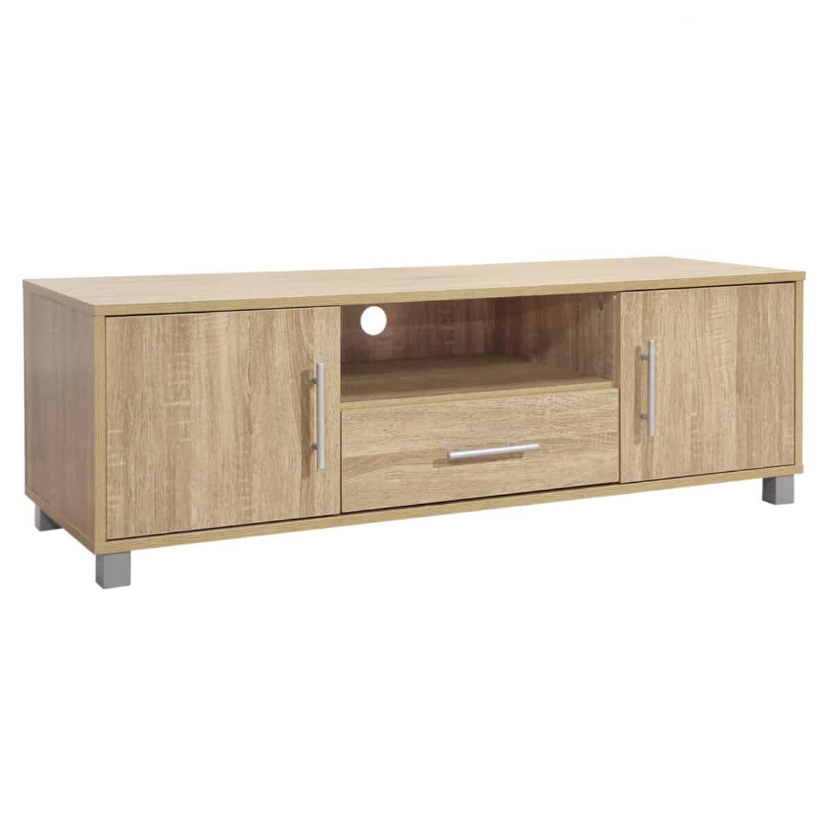 ΕΠΙΠΛΟ ΤΗΛΕΟΡΑΣΗΣ ΜΕΛΑΜΙΝΗΣ MACIE HM2203.02 SONAMA 120x40x39Υ εκ. - Image 2
