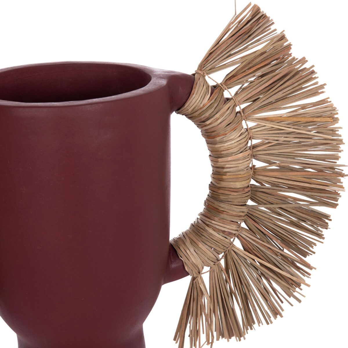 epitrapezio-diakosmitiko-bazo-fb9466806l-3 ΕΠΙΤΡΑΠΕΖΙΟ ΔΙΑΚΟΣΜΗΤΙΚΟ ΒΑΖΟ ALICA HM4668.06L ΒΥΣΣΙΝΙ ΤΕΡΑΚΟΤΑ & GRASS--64x22x38Υεκ - Image 4