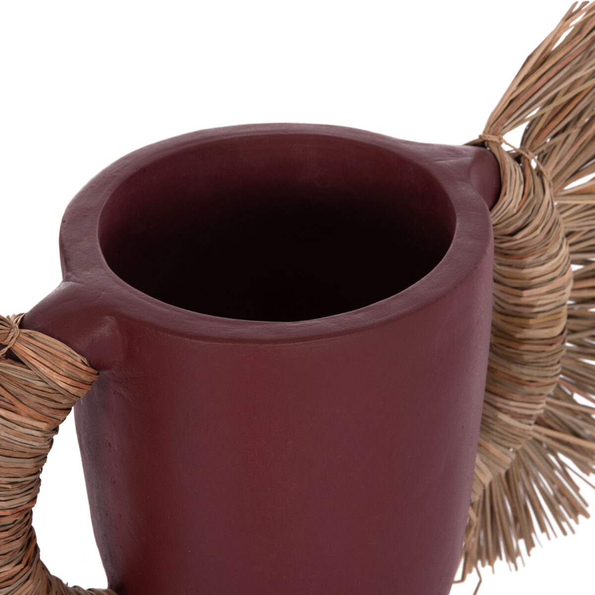 epitrapezio-diakosmitiko-bazo-fb9466806l-6 ΕΠΙΤΡΑΠΕΖΙΟ ΔΙΑΚΟΣΜΗΤΙΚΟ ΒΑΖΟ ALICA HM4668.06L ΒΥΣΣΙΝΙ ΤΕΡΑΚΟΤΑ & GRASS--64x22x38Υεκ - Image 7