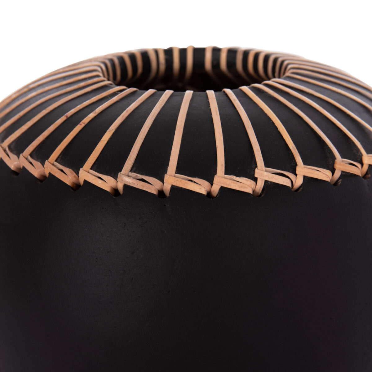 ΕΠΙΤΡΑΠΕΖΙΟ ΔΙΑΚΟΣΜΗΤΙΚΟ ΒΑΖΟ LENNOX HM4675.01L TΕΡΑΚΟΤΑ ΣΕ ΜΑΥΡΟ--Φ22x20Υεκ. - Image 7