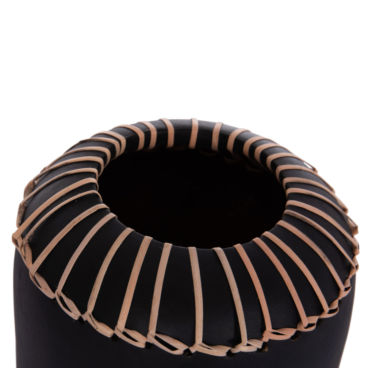 ΕΠΙΤΡΑΠΕΖΙΟ ΔΙΑΚΟΣΜΗΤΙΚΟ ΒΑΖΟ LENNOX HM4675.01S TΕΡΑΚΟΤΑ ΣΕ ΜΑΥΡΟ--Φ18x33Υεκ. - Image 7