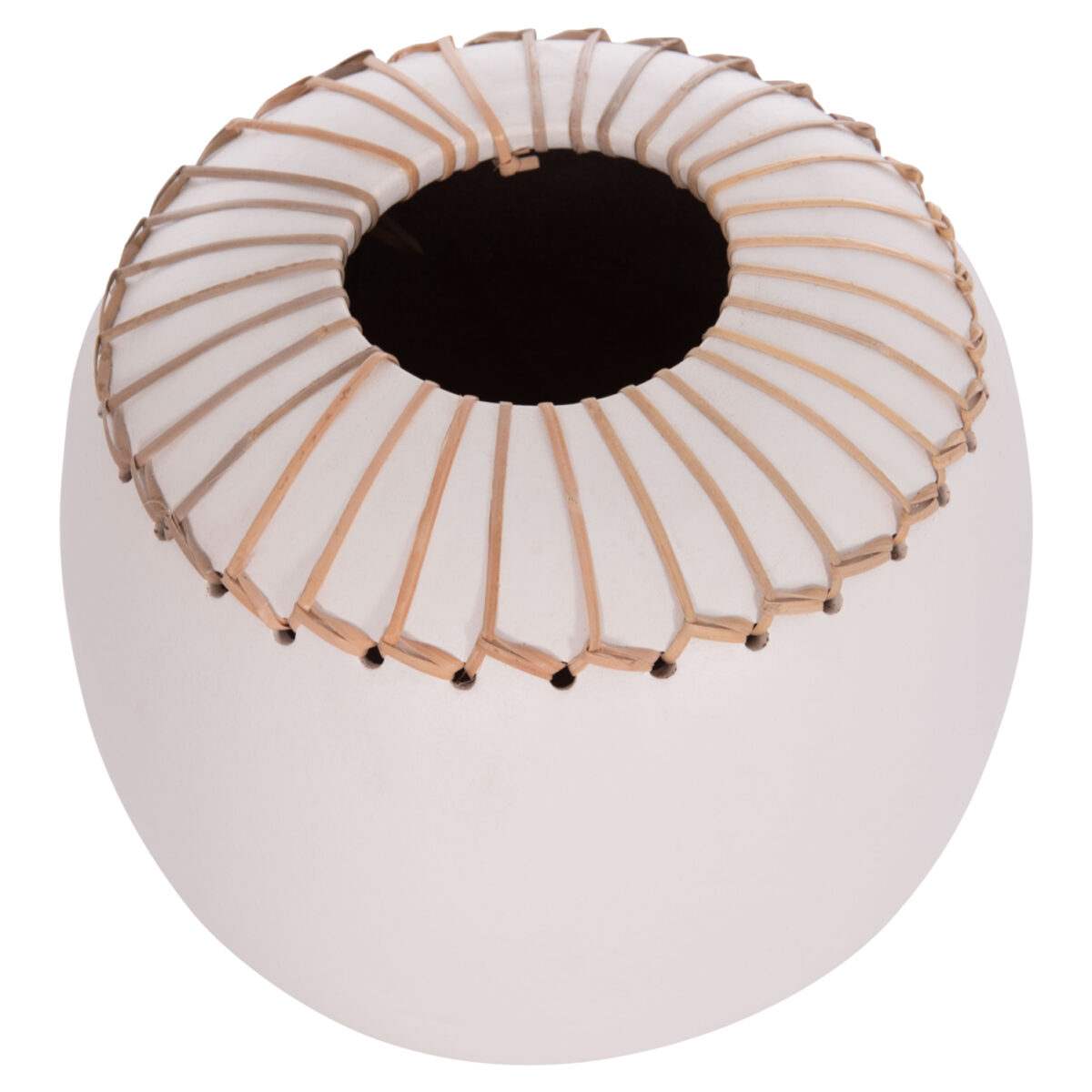 epitrapezio-diakosmitiko-bazo-fb9467502l-3 ΕΠΙΤΡΑΠΕΖΙΟ ΔΙΑΚΟΣΜΗΤΙΚΟ ΒΑΖΟ LENNOX HM4675.02L TΕΡΑΚΟΤΑ ΣΕ ΛΕΥΚΟ--Φ22x20Υεκ. - Image 4