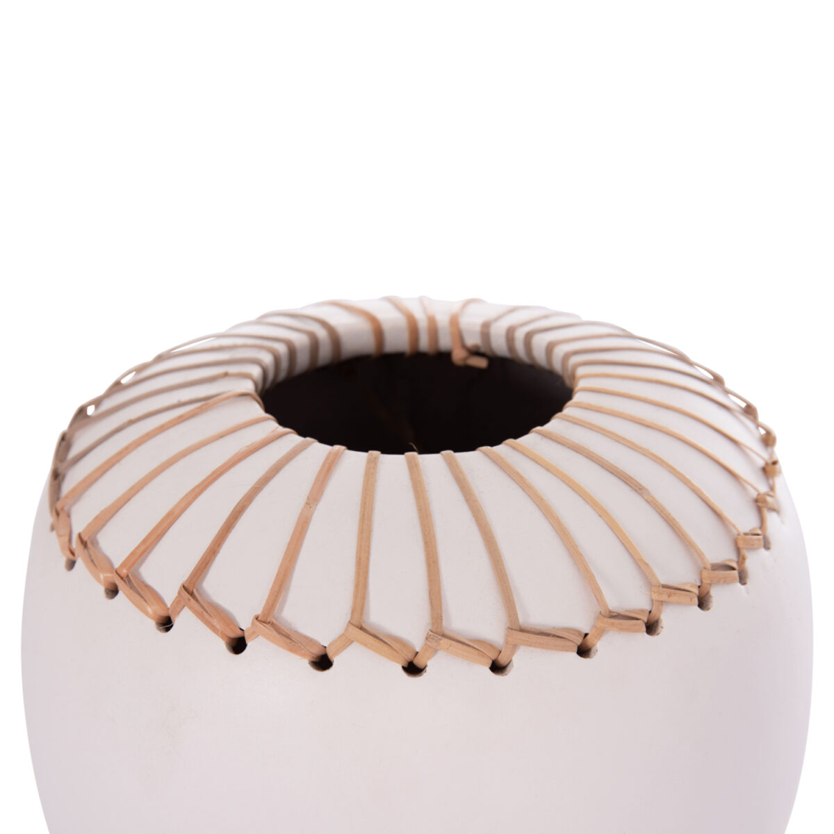 epitrapezio-diakosmitiko-bazo-fb9467502l-7 ΕΠΙΤΡΑΠΕΖΙΟ ΔΙΑΚΟΣΜΗΤΙΚΟ ΒΑΖΟ LENNOX HM4675.02L TΕΡΑΚΟΤΑ ΣΕ ΛΕΥΚΟ--Φ22x20Υεκ. - Image 8