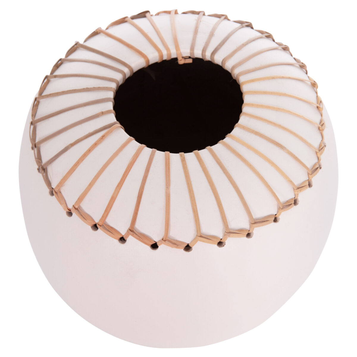 epitrapezio-diakosmitiko-bazo-fb9467502l-8 ΕΠΙΤΡΑΠΕΖΙΟ ΔΙΑΚΟΣΜΗΤΙΚΟ ΒΑΖΟ LENNOX HM4675.02L TΕΡΑΚΟΤΑ ΣΕ ΛΕΥΚΟ--Φ22x20Υεκ. - Image 9