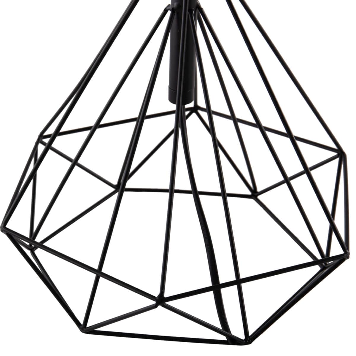 ΕΠΙΤΡΑΠΕΖΙΟ ΦΩΤΙΣΤΙΚΟ GEILO HM7416.11 ΜΑΥΡΟ ΜΕΤΑΛΛΙΚΟ--ΜΑΥΡΟ PVC ΚΑΠΕΛΟ Φ25x48,5Υεκ. - Image 4