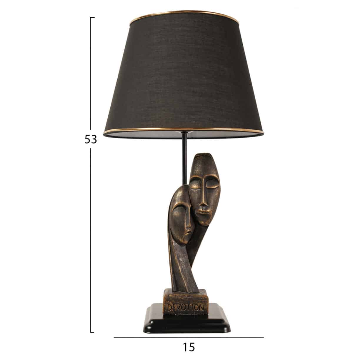 ΦΩΤΙΣΤΙΚΟ ΕΠΙΤΡΑΠΕΖΙΟ ΧΡΥΣΟ HM7478.01 15x53 εκ. - Image 2