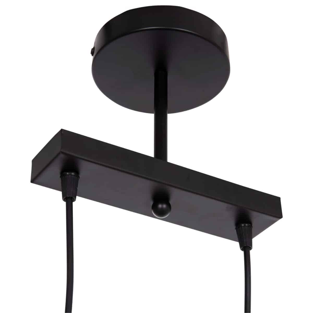 ΦΩΤΙΣΤΙΚΟ ΟΡΟΦΗΣ 2ΦΩΤΟ BELL HM7531.11 ΜΑΥΡΟ ΜΕΤΑΛΛΟ-ΧΑΛΚΙΝΟ ΝΤΟΥΙ Φ21,5x135Υεκ. - Image 6