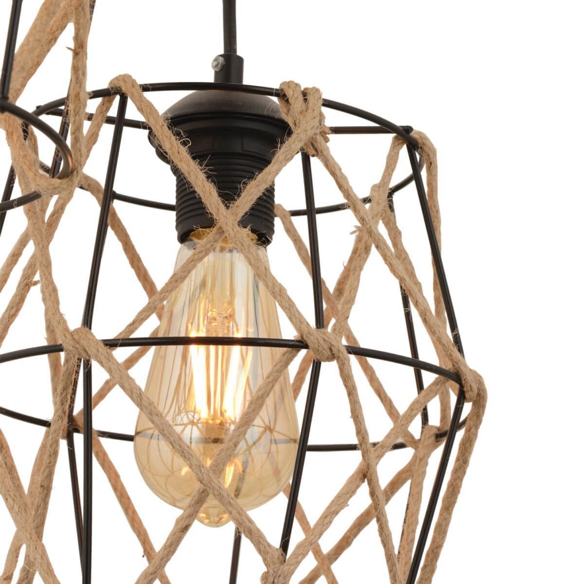 ΦΩΤΙΣΤΙΚΟ ΟΡΟΦΗΣ 3ΦΩΤΟ ΜΕΤΑΛΛΙΚΟ ΜΑΥΡΟ HM7430.01 40x90 εκ. - Image 4