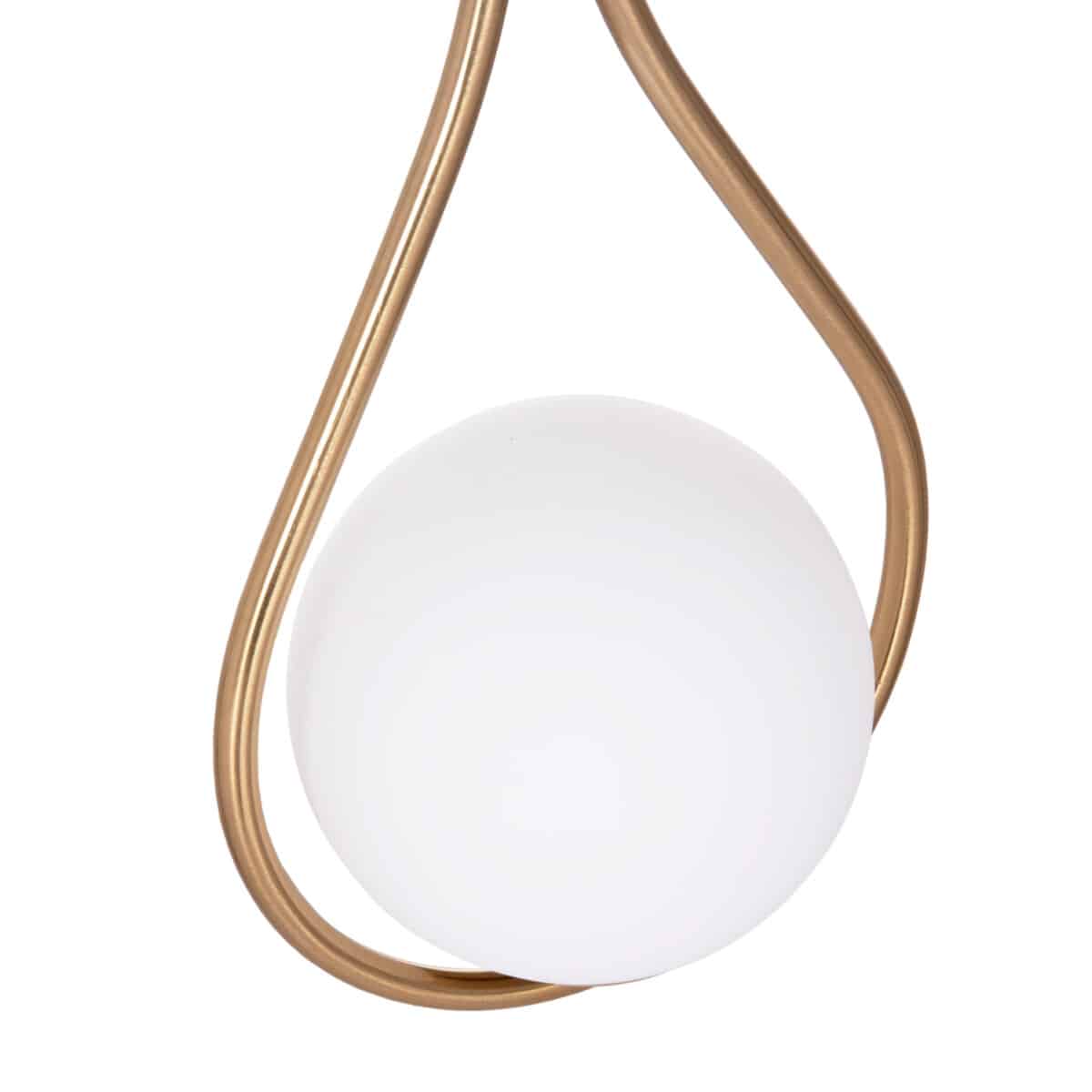 ΦΩΤΙΣΤΙΚΟ ΟΡΟΦΗΣ DROPLET HM7503.12 ΜΕΤΑΛΛΟ ΣΕ ΧΡΥΣΟ-ΛΕΥΚΟΣ ΓΛΟΜΠΟΣ 23,5x12x147Υεκ. - Image 5