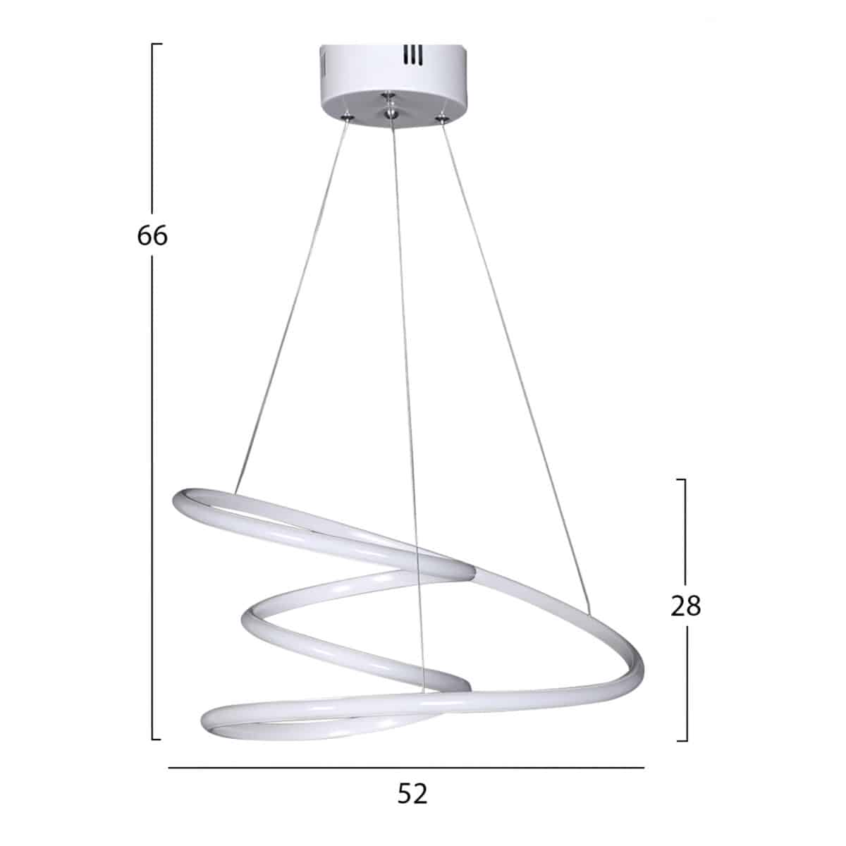 ΦΩΤΙΣΤΙΚΟ ΟΡΟΦΗΣ HM7521.01 52x66 εκ. - Image 2