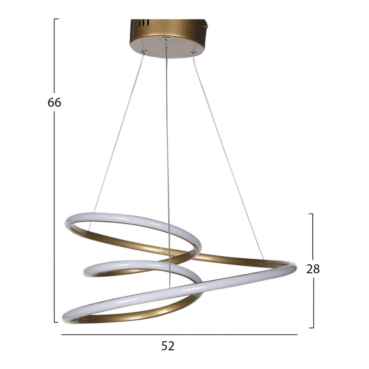 ΦΩΤΙΣΤΙΚΟ ΟΡΟΦΗΣ HM7521.02 52x66 εκ. - Image 2