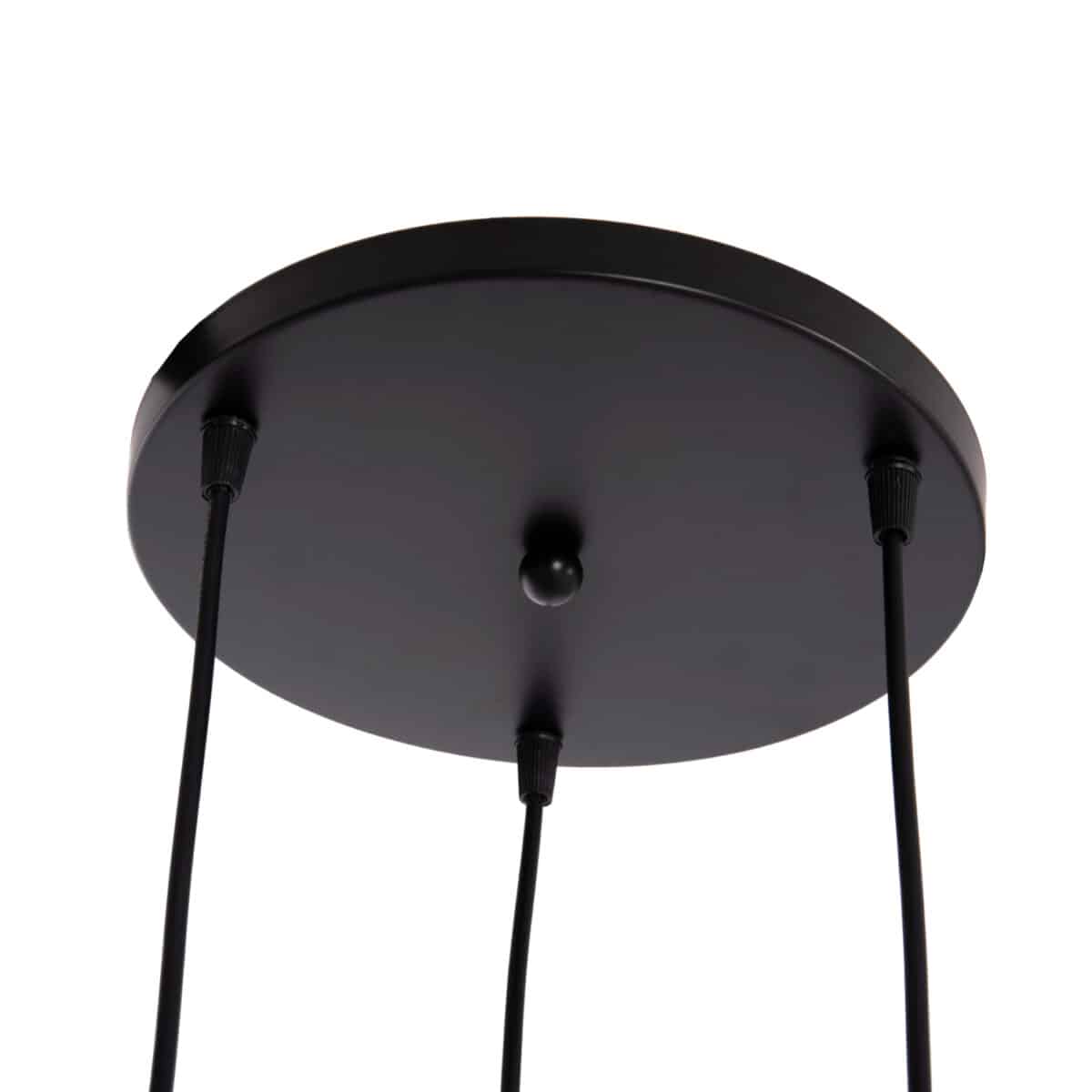 ΦΩΤΙΣΤΙΚΟ ΟΡΟΦΗΣ ΚΡΕΜΑΣΤΟ BIUT HM7528.11 ΜΑΥΡΟ ΜΕΤΑΛΛΟ-ΧΡΥΣΟ ΝΤΟΥΙ Φ23x139Υεκ. - Image 7