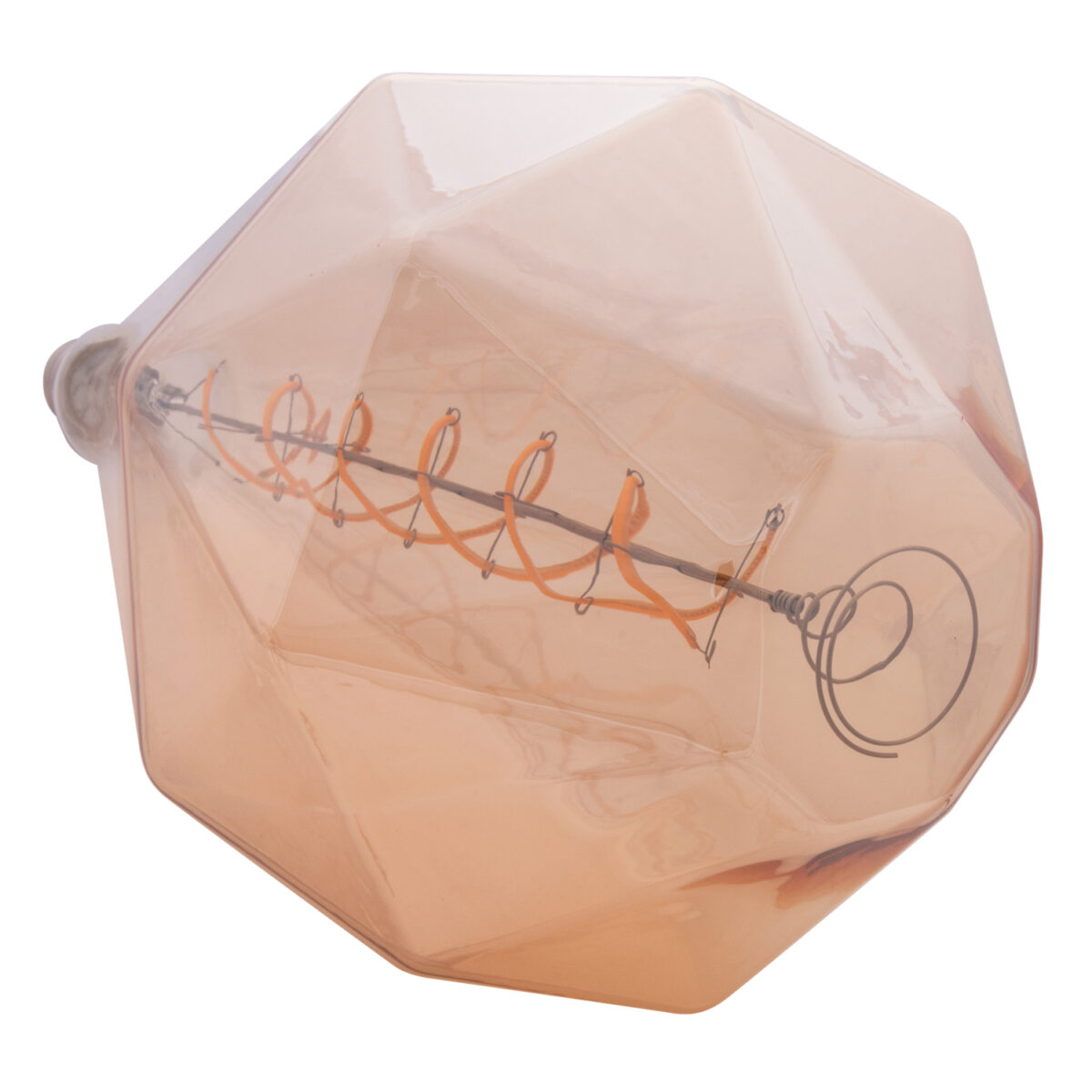 ΦΩΤΙΣΤΙΚΟ ΟΡΟΦΗΣ ΚΡΕΜΑΣΤΟ ΜΕ ΛΑΜΠΤΗΡΑ HM11933--ΣΧΟΙΝΙ 1m ΠΑΧΟΥΣ 2cm-ΝΤΟΥΙ Ε27 - Image 6