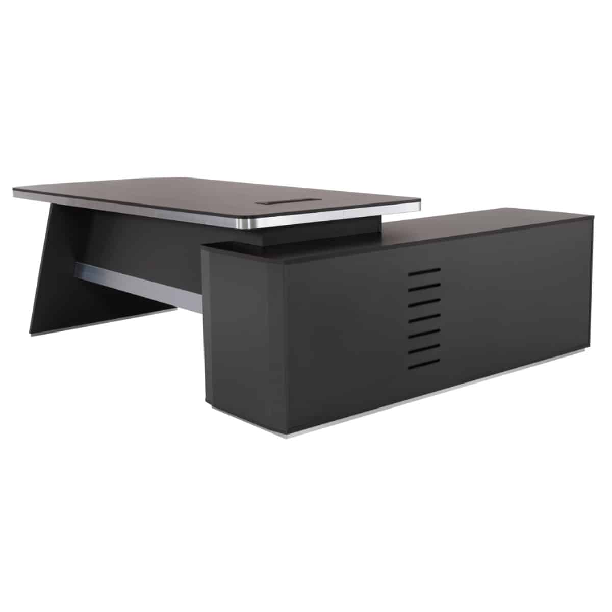 ΓΡΑΦΕΙΟ ΕΠΑΓΓΕΛΜΑΤΙΚΟ ΑΡΙΣΤΕΡΗ ΓΩΝΙΑ ROSEWOOD HM2083L 220X180X76Υεκ. - Image 4