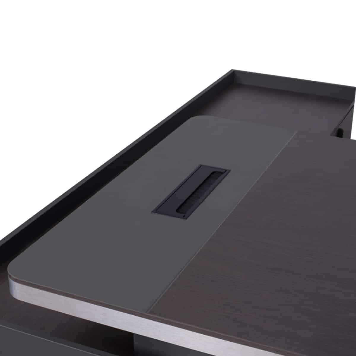 ΓΡΑΦΕΙΟ ΕΠΑΓΓΕΛΜΑΤΙΚΟ ΔΕΞΙΑ ΓΩΝΙΑ ROSEWOOD HM2084R 220X180X76Υ εκ. - Image 5