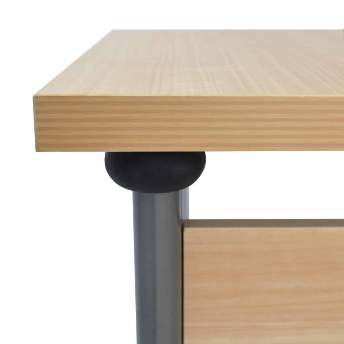 ΓΡΑΦΕΙΟ ΕΠΑΓΓΕΛΜΑΤΙΚΟ VALDEN HM2043.01R ΟΞΙΑ ΜΕ ΔΕΞΙΑ ΓΩΝΙΑ 160X120X75 - Image 7