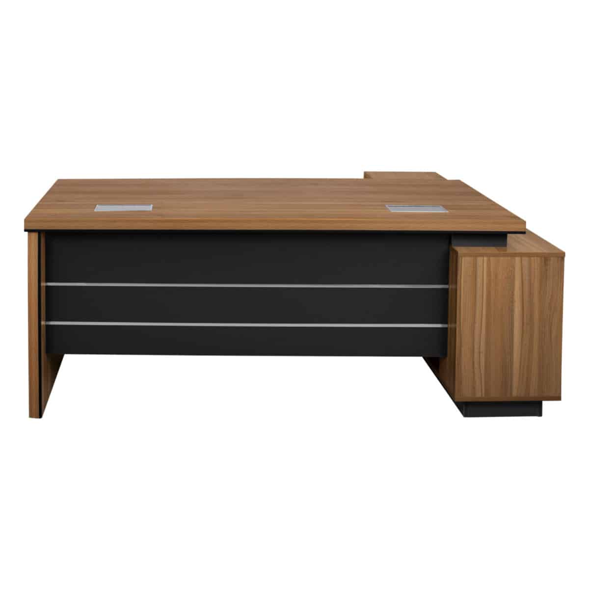 ΓΡΑΦΕΙΟ ΕΠΑΓΓΕΛΜΑΤΙΚΟ ΓΩΝΙΑ ΑΝΑΣΤΡΕΨΙΜΗ SUPREME 199X180X76 HM2347 - Image 4