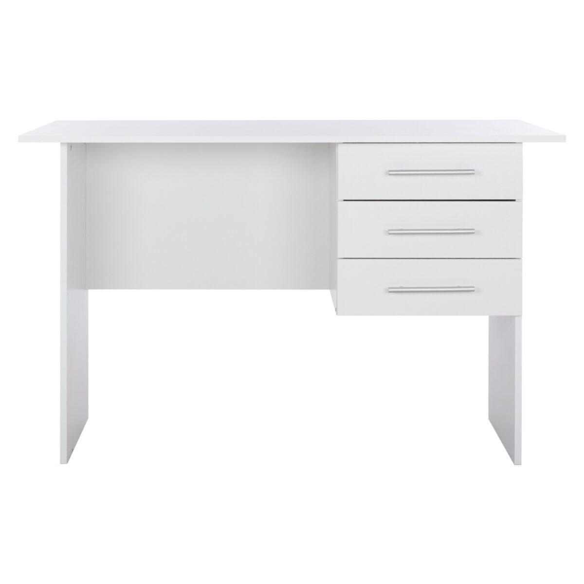 ΓΡΑΦΕΙΟ ΜΕΛΑΜΙΝΗΣ ENSLEY HM2029.05 ΜΕ 3 ΣΥΡΤΑΡΙΑ ΛΕΥΚΟ 120X60X76 εκ. - Image 4