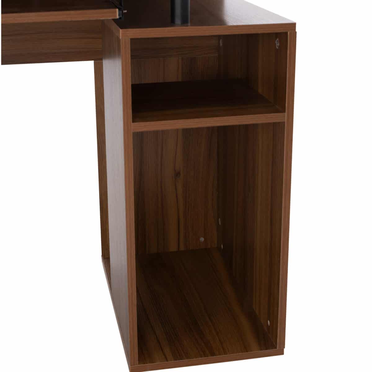 ΓΡΑΦΕΙΟ ΜΕΛΑΜΙΝΗΣ STATUS HM2026.03 WALNUT 120Χ55Χ76 εκ. - Image 6