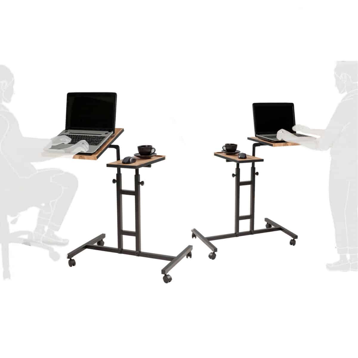 ΓΡΑΦΕΙΟ ΡΥΘΜΙΖΟΜΕΝΟ ΓΙΑ LAPTOP HM8977.01 67x45,4x62-87 εκ. - Image 4