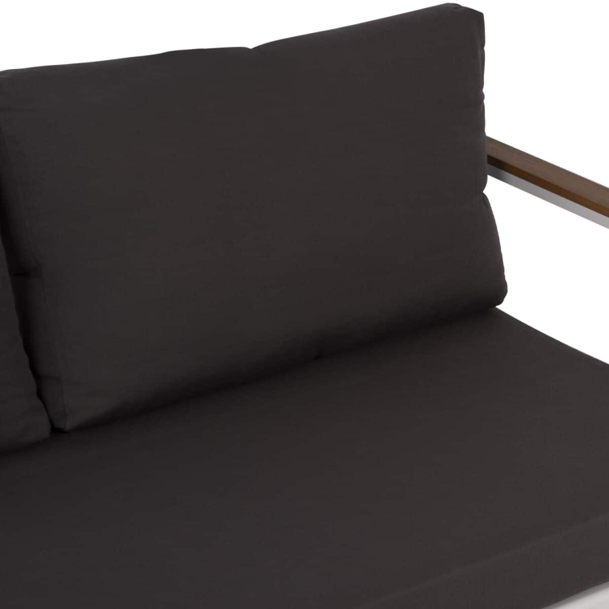 ΚΑΝΑΠΕΣ 2-ΘΕΣΙΟΣ SAFIYA HM5523.01 ΑΛΟΥΜΙΝΙΟ ΛΕΥΚΟ-ΑΝΘΡΑΚΙ ΜΑΞΙΛΑΡΙΑ 144x70x85Υεκ - Image 5