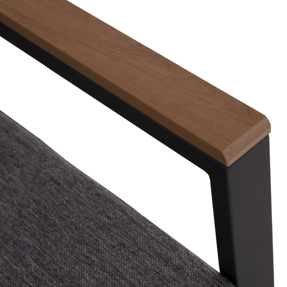 ΚΑΝΑΠΕΣ 2-ΘΕΣΙΟΣ SAFIN HM6279.03 ΑΛΟΥΜΙΝΙΟ & ΜΑΞΙΛΑΡΙΑ ΣΕ ΑΝΘΡΑΚΙ 140x70x77Υεκ - Image 10