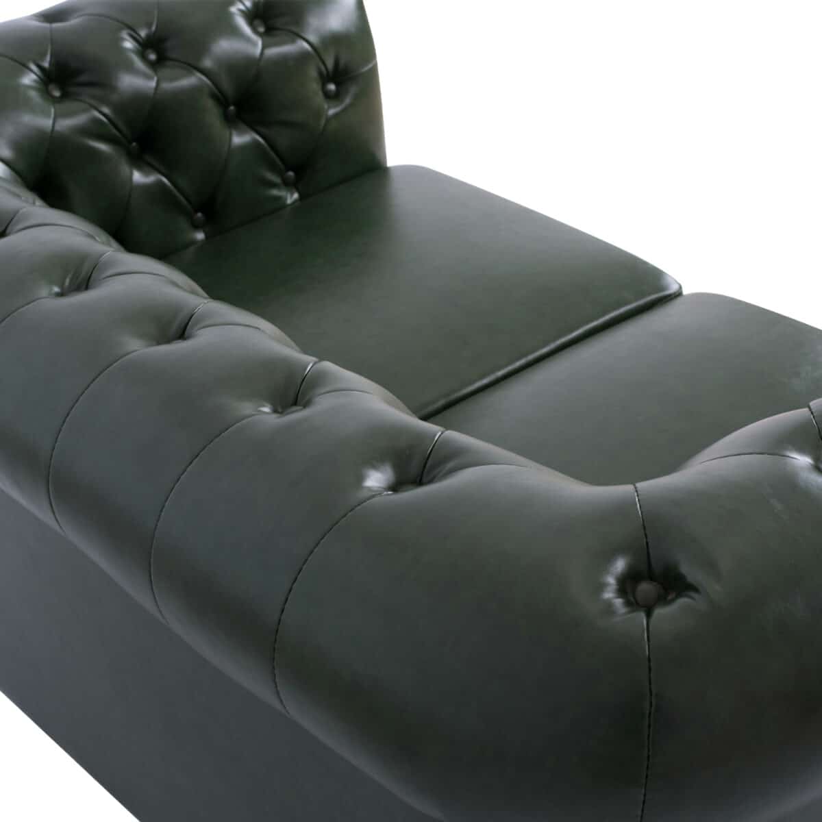ΚΑΝΑΠΕΣ 2ΘΕΣΙΟΣ T.CHESTERFIELD HM3010.08 ΤΕΧΝΟΔΕΡΜΑ ΚΥΠΑΡΙΣΣΙ 150x90x72 εκ. - Image 8