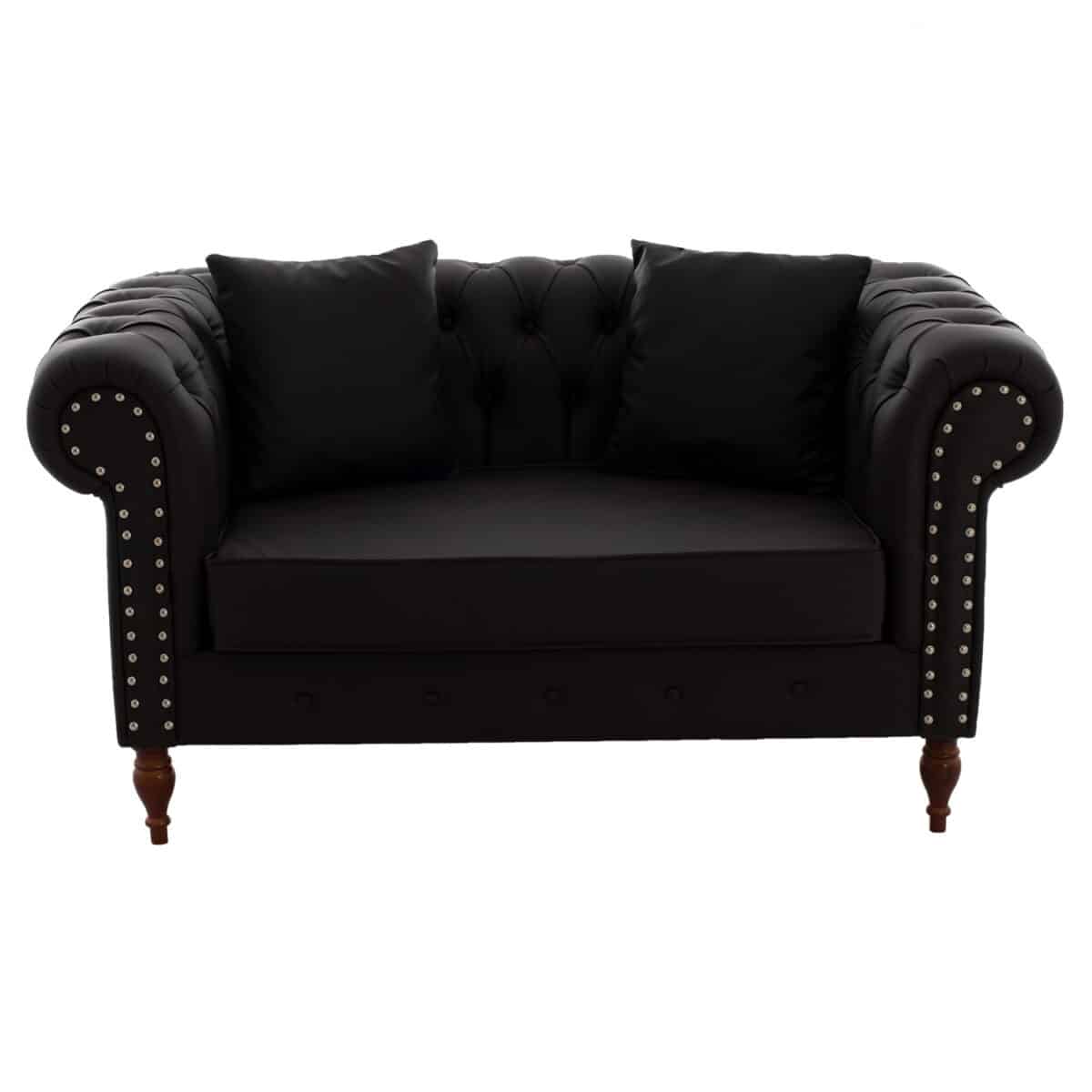 kanapes-2thesios-se-chroma-kafe-fb931840-2 ΚΑΝΑΠΕΣ 2ΘΕΣΙΟΣ Τ. CHESTERFIELD CIELLE ΣΕ ΧΡΩΜΑ ΚΑΦΕ HM3184.03 152x85x80 εκ. - Image 3