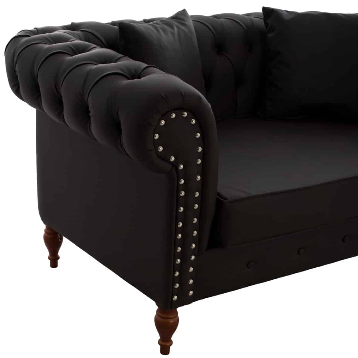 kanapes-2thesios-se-chroma-kafe-fb931840-7 ΚΑΝΑΠΕΣ 2ΘΕΣΙΟΣ Τ. CHESTERFIELD CIELLE ΣΕ ΧΡΩΜΑ ΚΑΦΕ HM3184.03 152x85x80 εκ. - Image 8