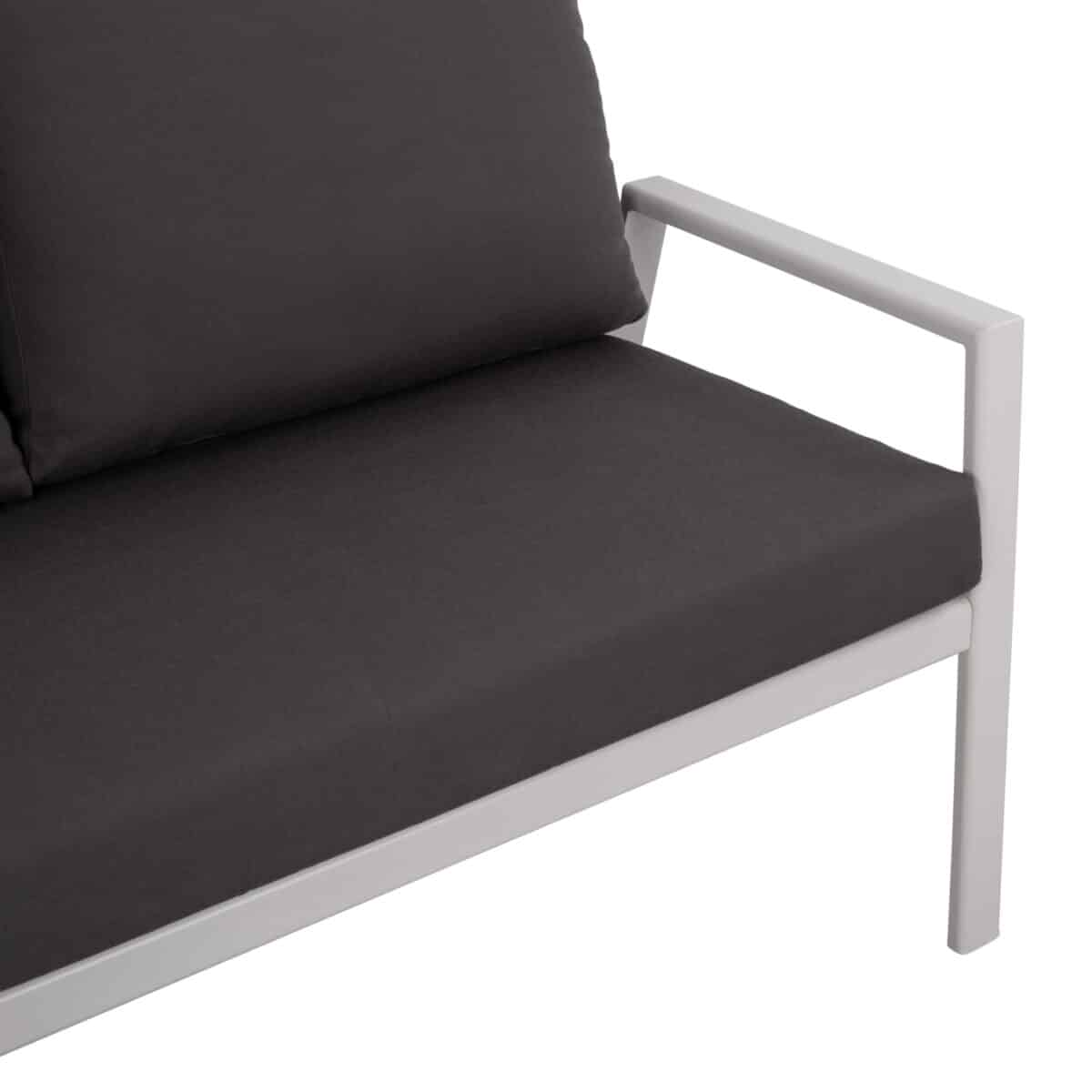 ΚΑΝΑΠΕΣ ΔΙΘΕΣΙΟΣ ΑΛΟΥΜΙΝΙΟΥ TABBY HM5561.01 ΛΕΥΚΟΣ ΜΕ ΜΑΞΙΛΑΡΙΑ - Image 6