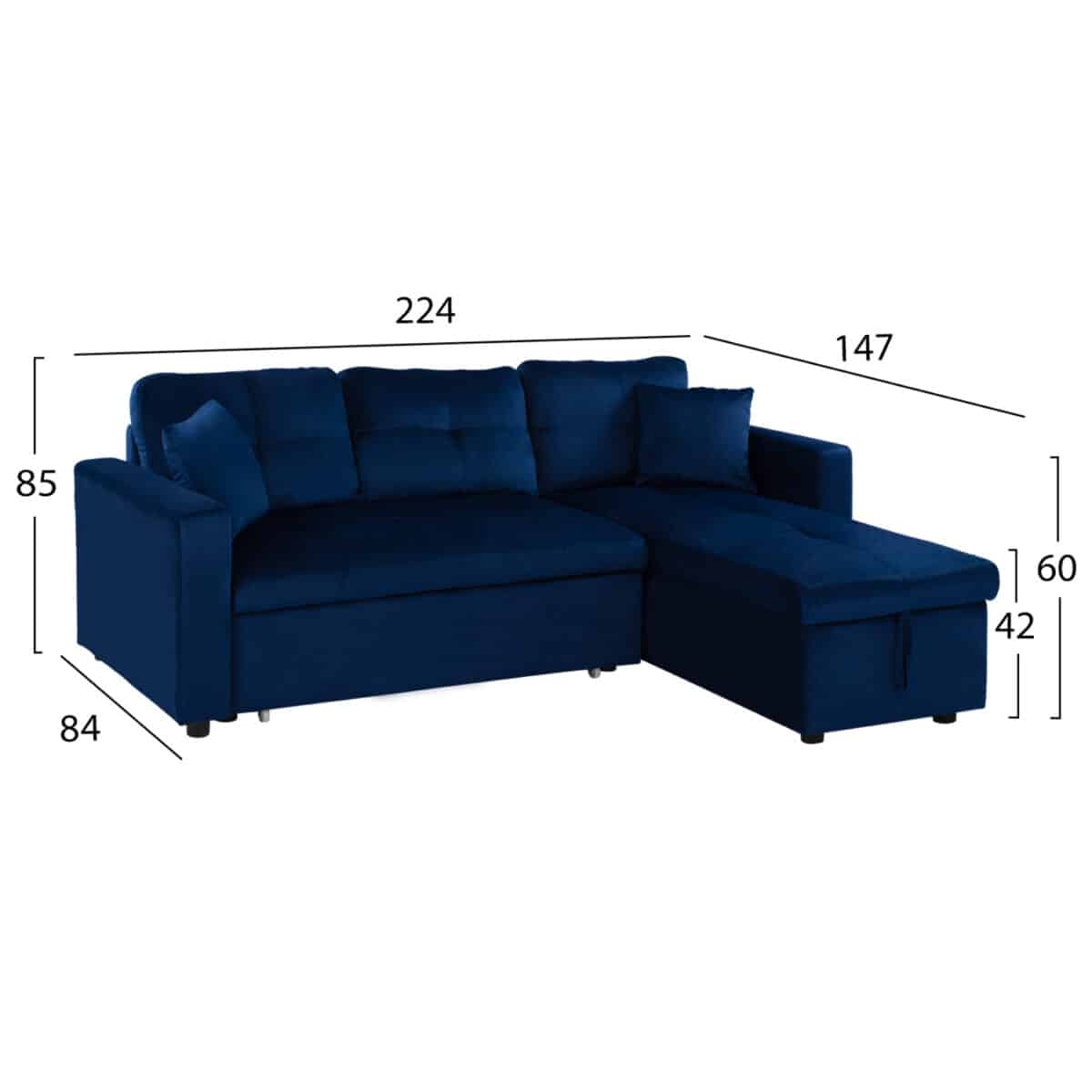 kanapes-gonia-krebati-beloydo-mple-224x1-1 ΚΑΝΑΠΕΣ ΓΩΝΙΑ ΚΡΕΒΑΤΙ WAYNE 224x147x85Υεκ. HM3028.18 ΒΕΛΟΥΔΟ ΜΠΛΕ - Image 2
