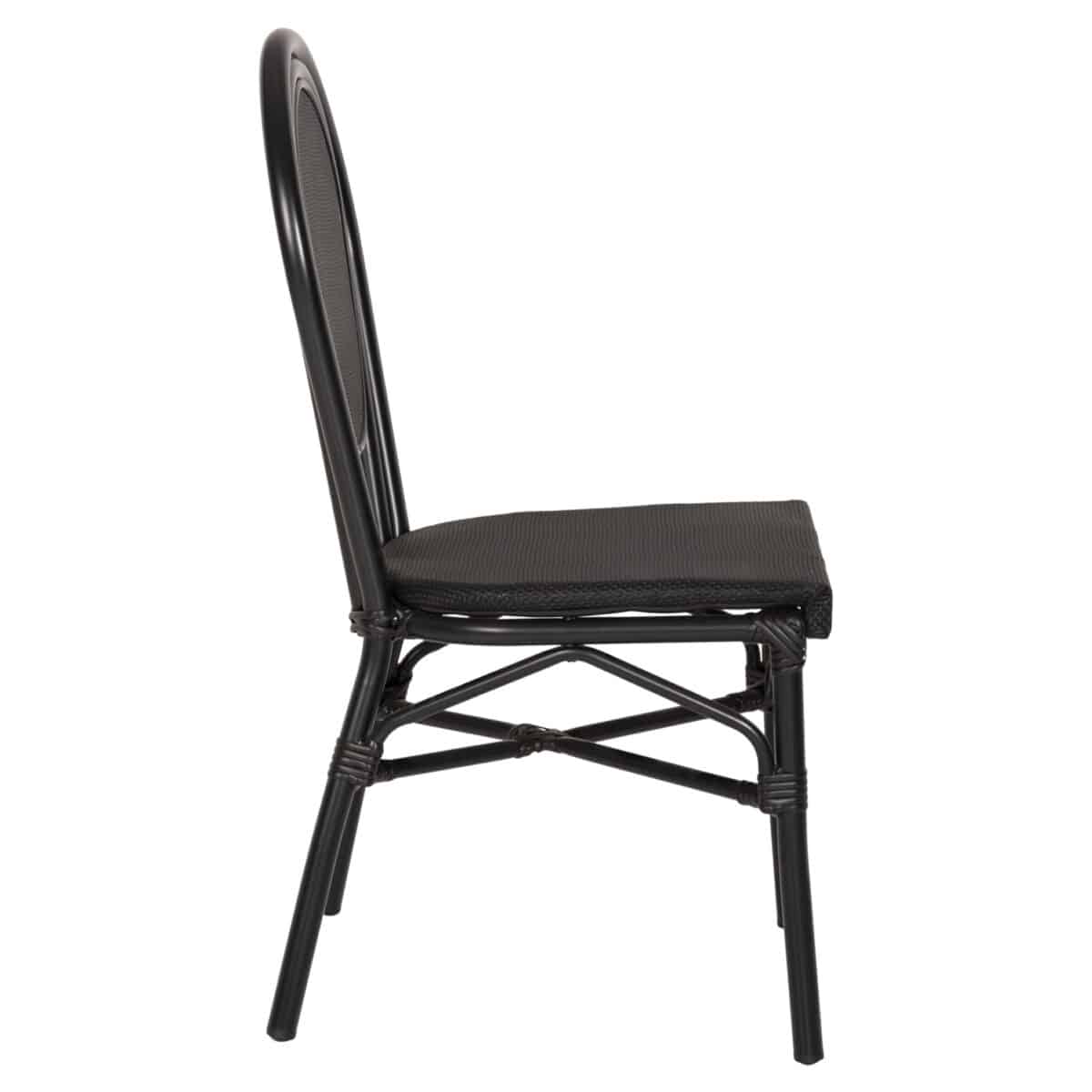 ΚΑΡΕΚΛΑ ΑΛΟΥΜΙΝΙΟΥ TRENT BAMBOO LOOK ΜΕ TEXTLINE 45x57x88 εκ. HM5052 - Image 4