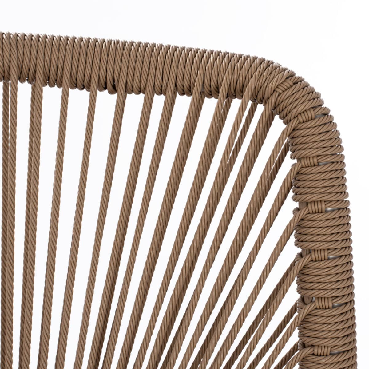 ΚΑΡΕΚΛΑ ΑΛΟΥΜΙΝΙΟΥ ΛΕΥΚΗ ΜΕ ΣΧΟΙΝΙ PE ΜΠΕΖ HM5770.01 45x63x82Υ εκ. - Image 8