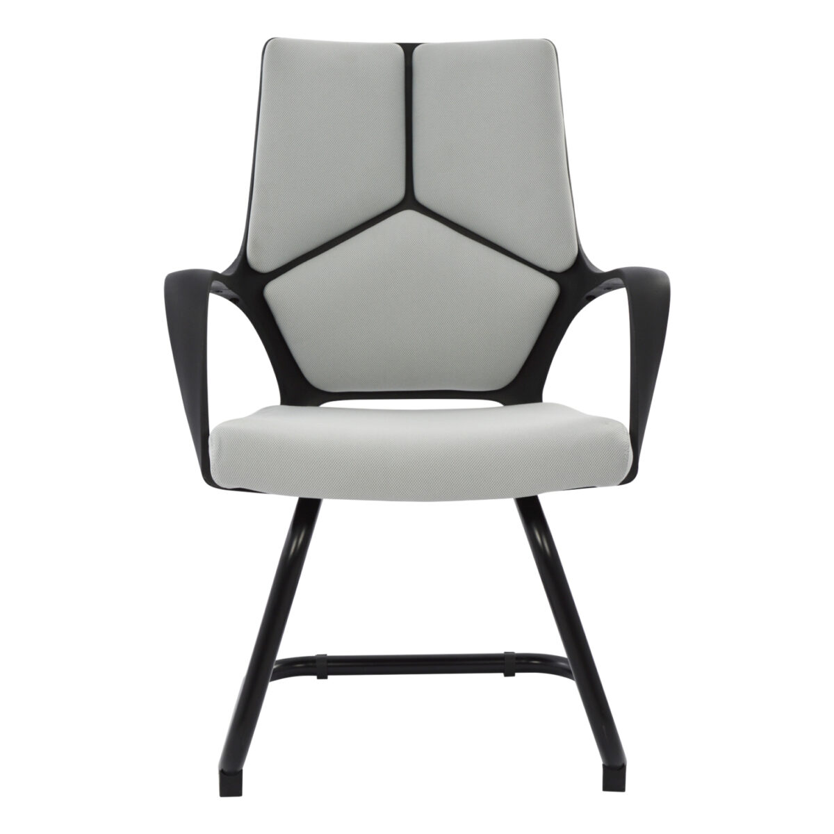 ΚΑΡΕΚΛΑ ΣΥΝΕΡΓΑΣΙΑΣ CENTRIC HM1074.21 ΓΚΡΙ & ΣΚΕΛΕΤΟ ΜΑΥΡΟ 64x60x94,5Yεκ. - Image 3