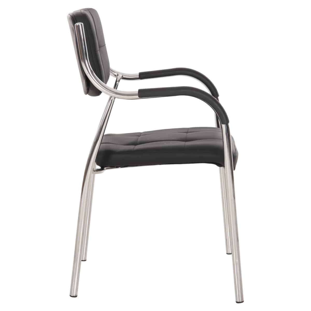 ΚΑΡΕΚΛΑ ΕΠΙΣΚΕΠΤΟΥ OBERON HM1018.01 ΜΑΥΡΟ PU 51x52x86Υ εκ. - Image 4